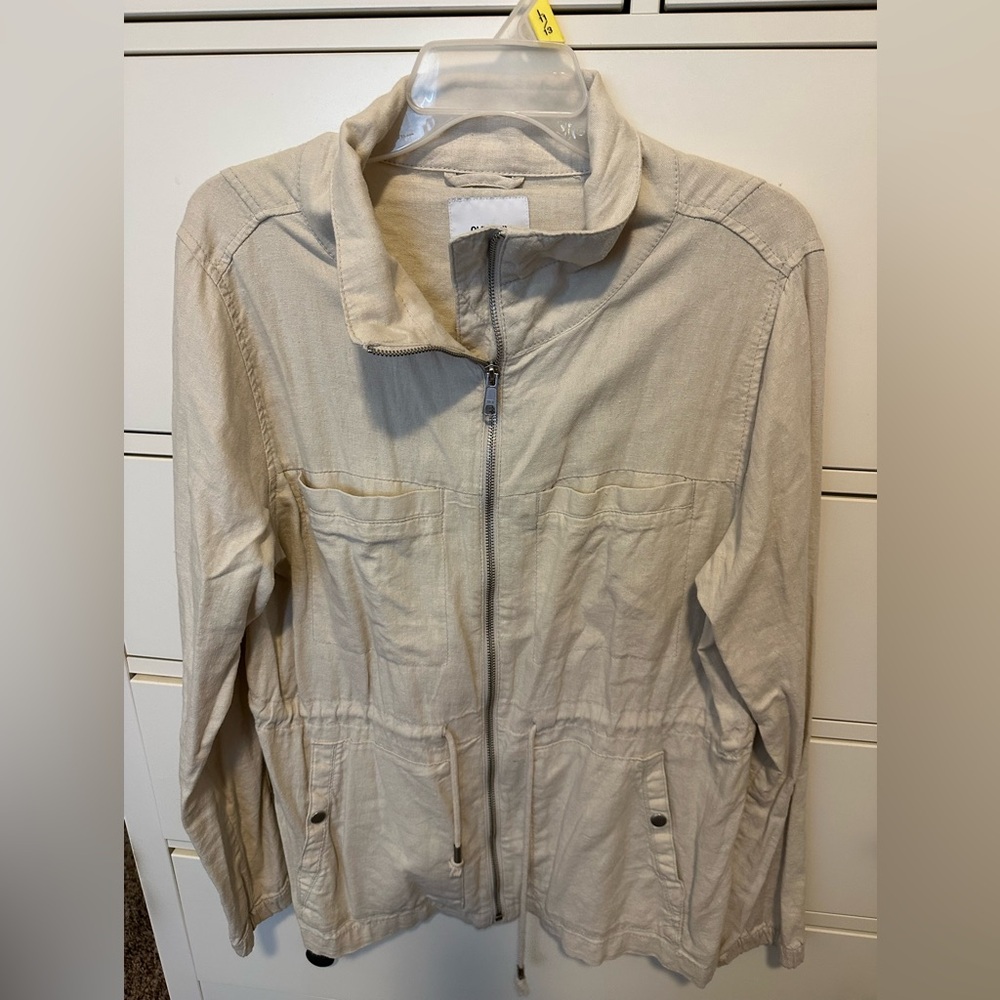 Old Navy Light Tan Utility Jacket